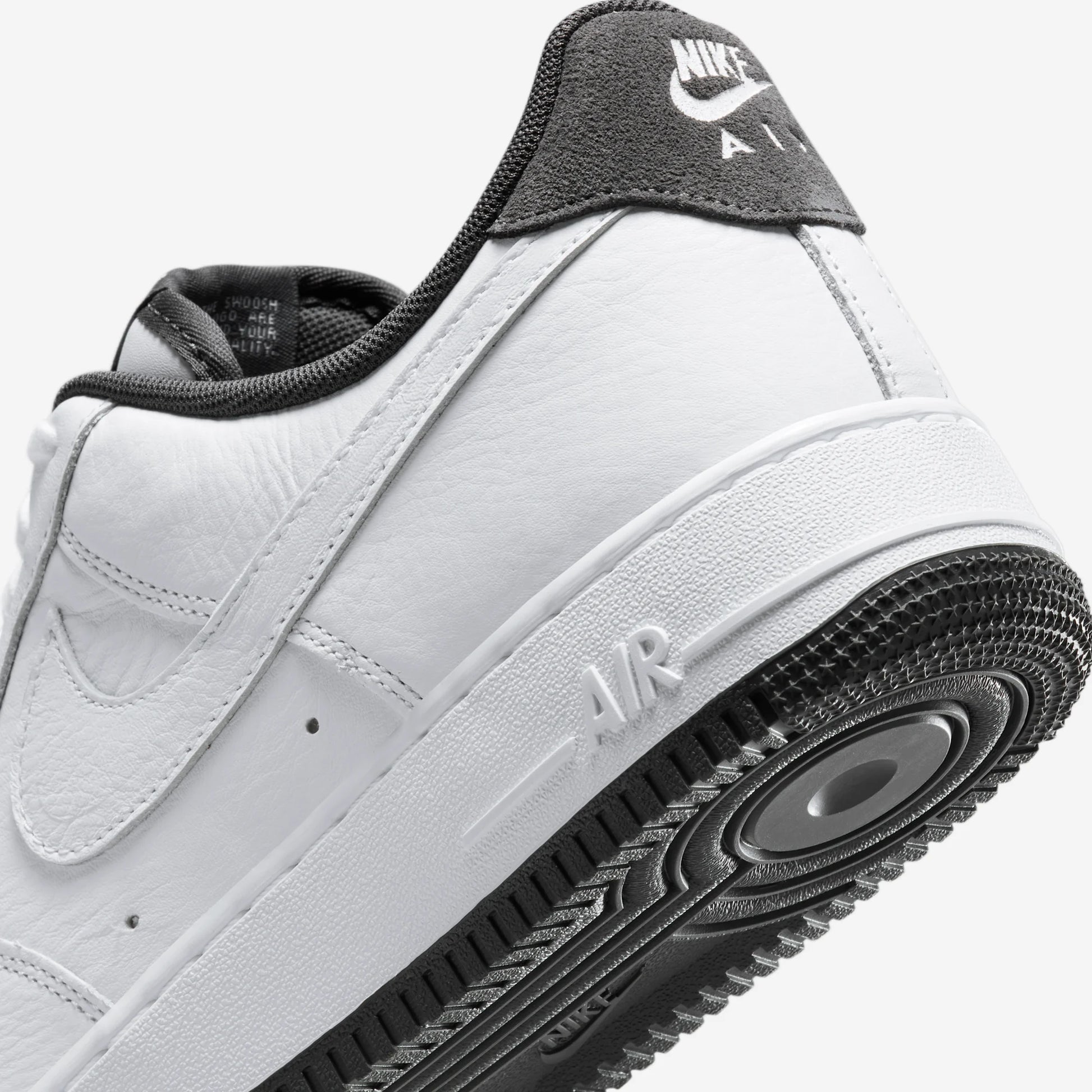 Nike Air Force 1 Low '07 White Anthracite Mini Swoosh