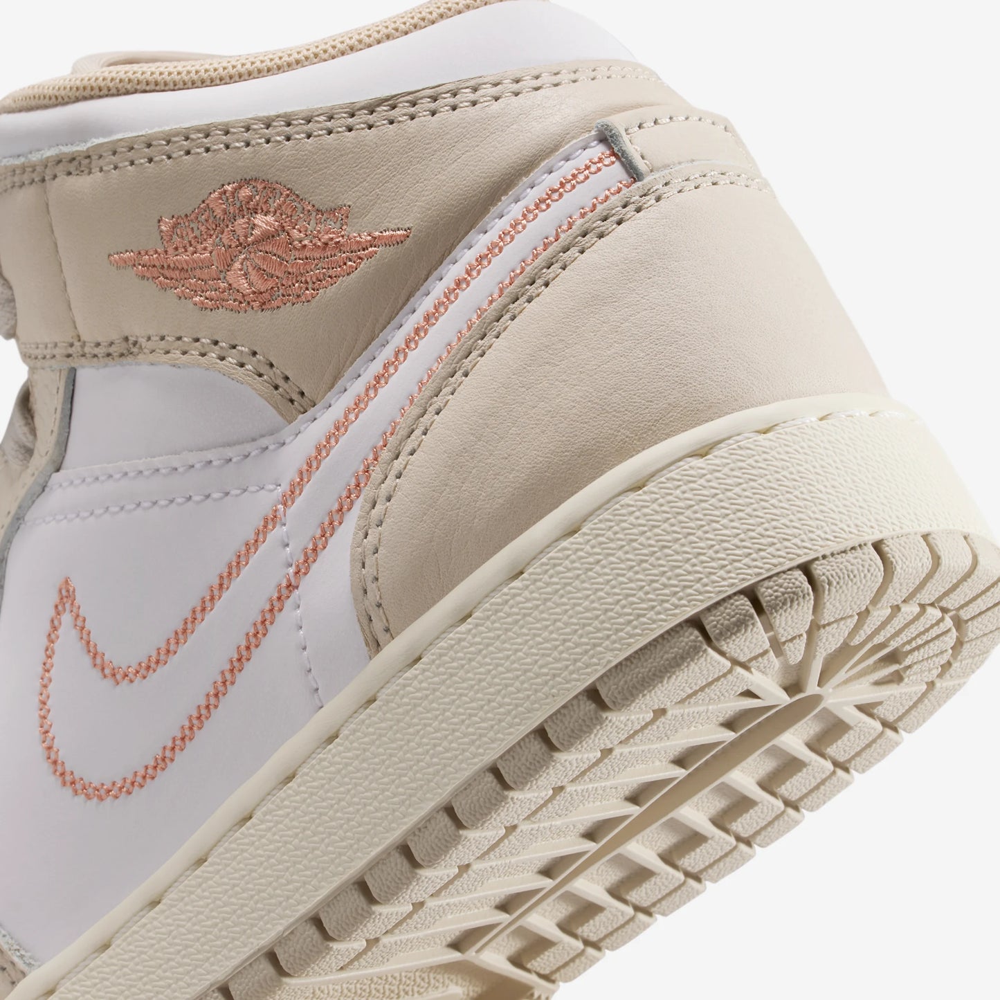 Jordan 1 Mid SE Sand Drift White Madder Root (GS)