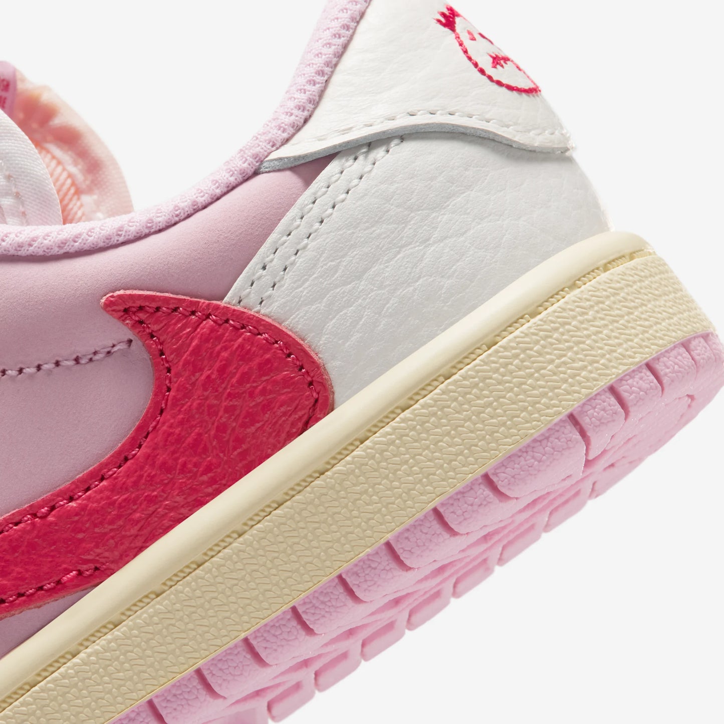 Jordan 1 Retro Low OG SP Travis Scott Sail Tropical Pink (PS)