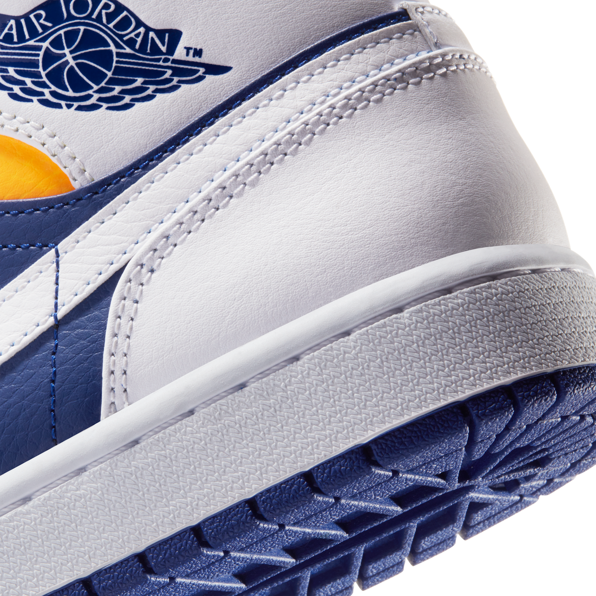 Jordan 1 Mid Royal Blue Laser Orange