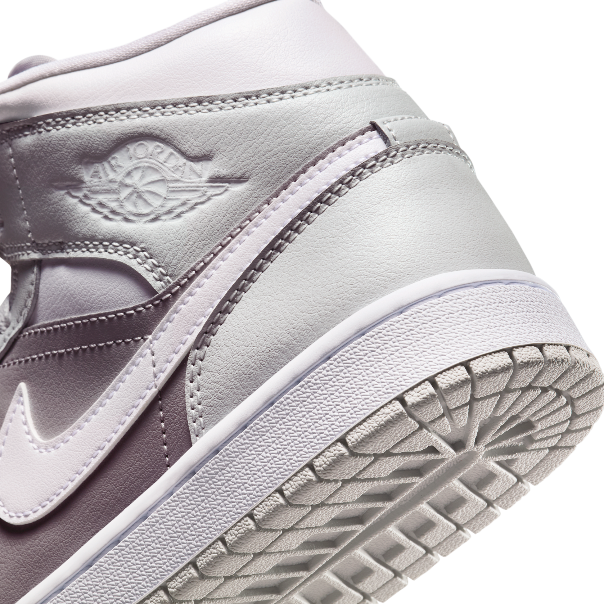 Jordan 1 Mid Photon Dust Atmosphere Grey (Women's)