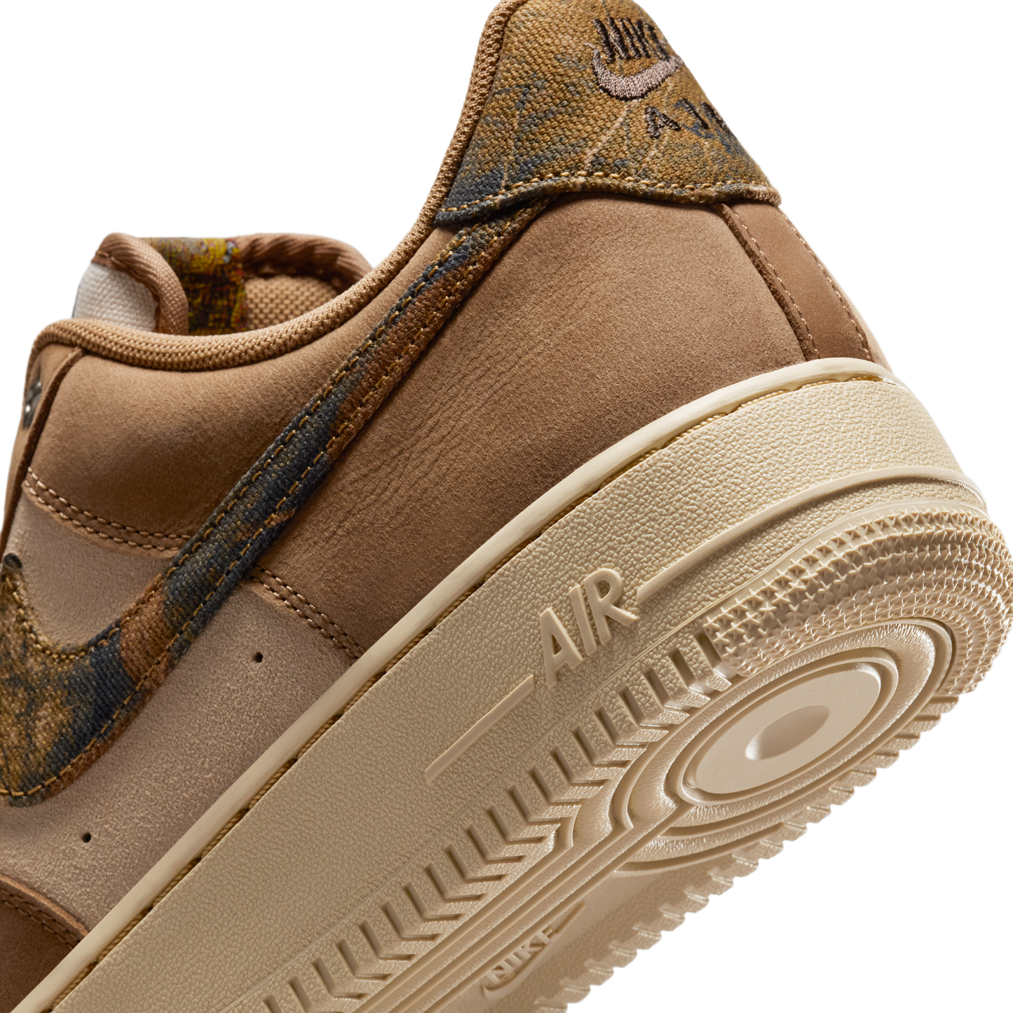 Nike Air Force 1 Low '07 Realtree Rattan Rocky Tan Seal Brown Camo