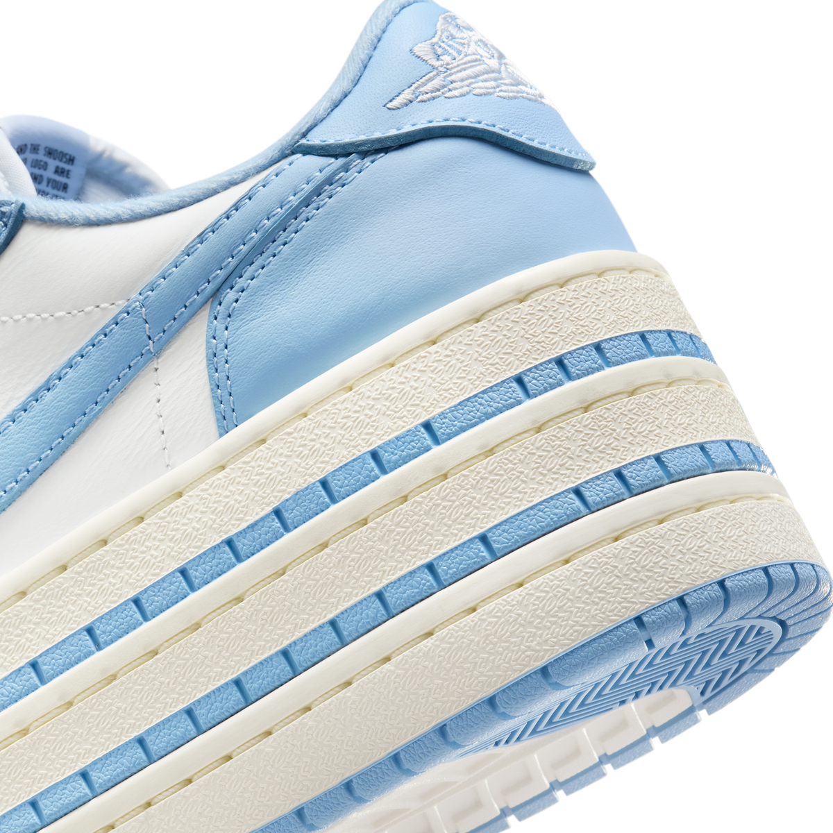 Jordan 1 Low Triple Stack Psychic Blue White (Women's)