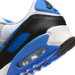 Nike Air Max 90 White Blue Crystal