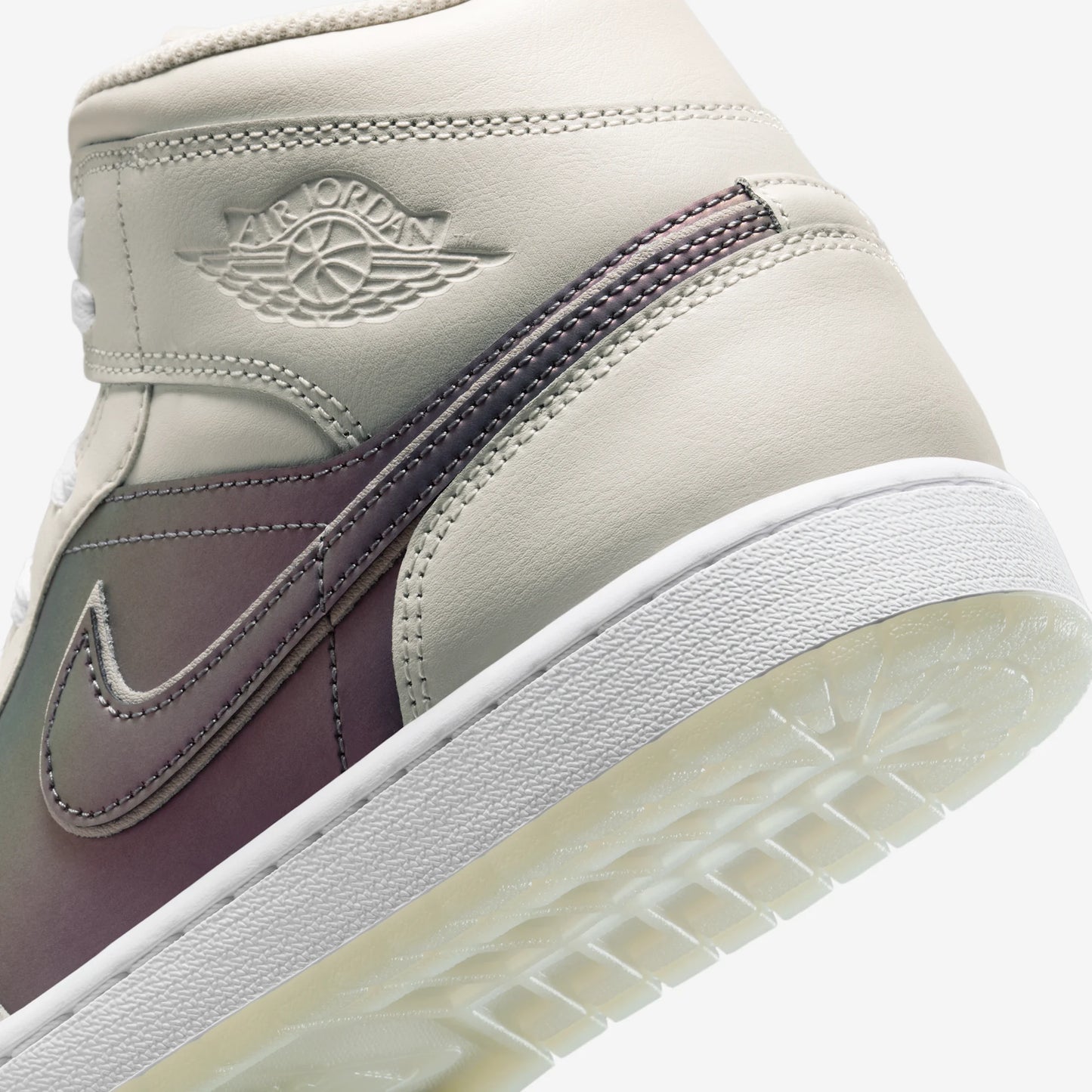 Jordan 1 Mid SE Phantom Iridescent