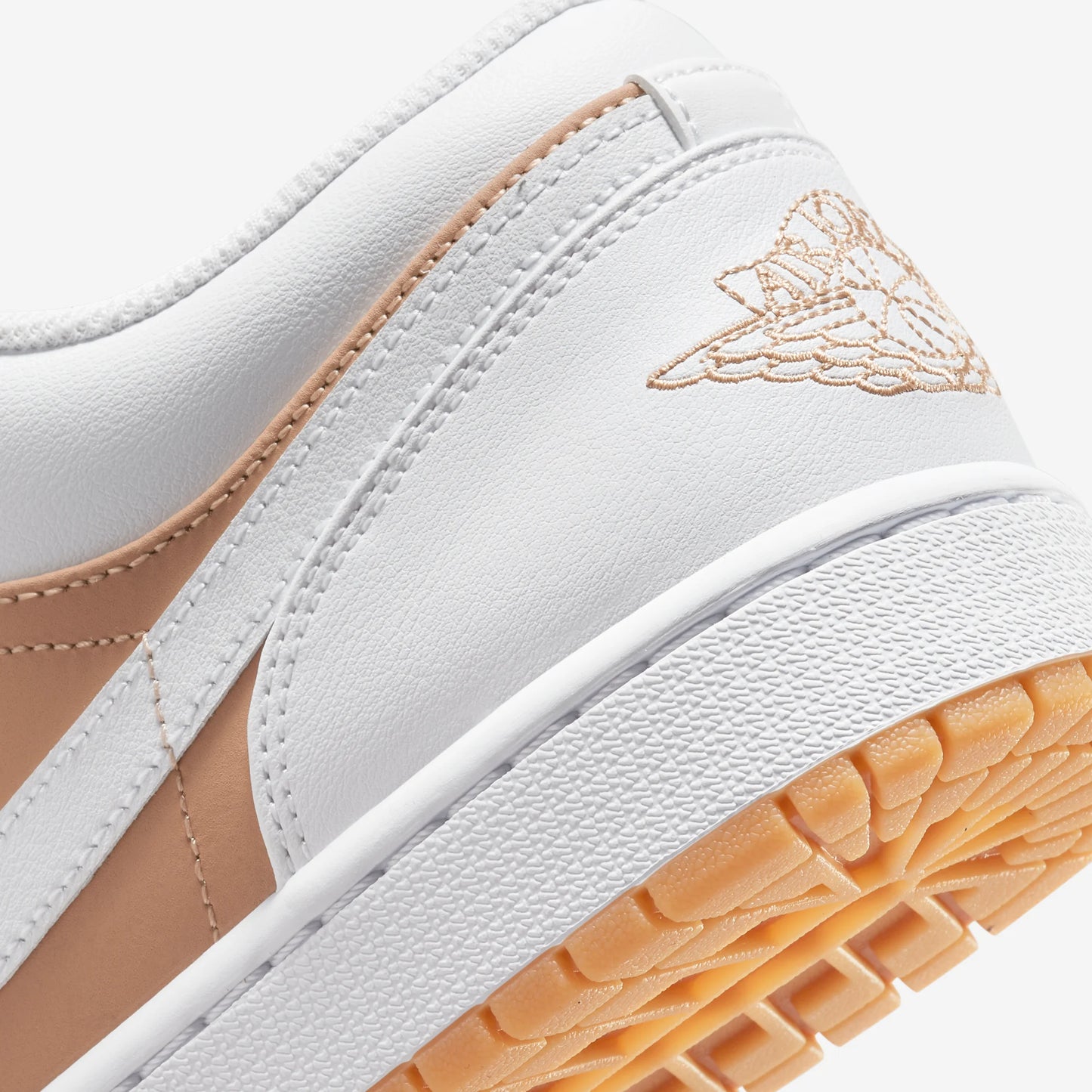 Jordan 1 Low Gum White