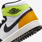 Jordan 1 Retro High Golf White University Gold Volt Black