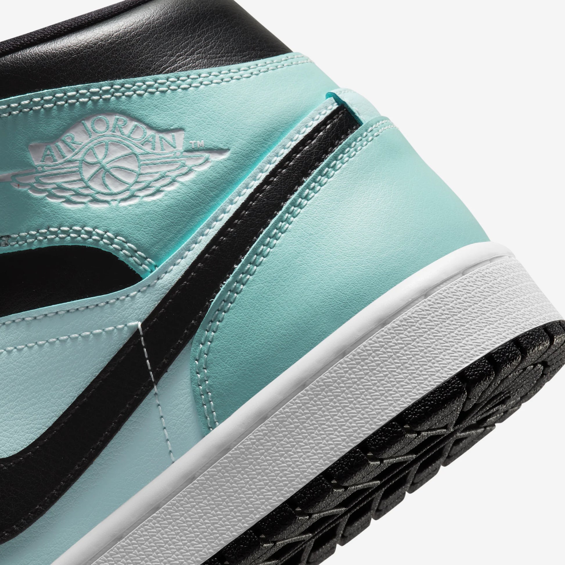 Jordan 1 Mid Aqua Blue Tint (Women's)