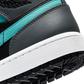 Jordan 1 Mid Grey Aqua