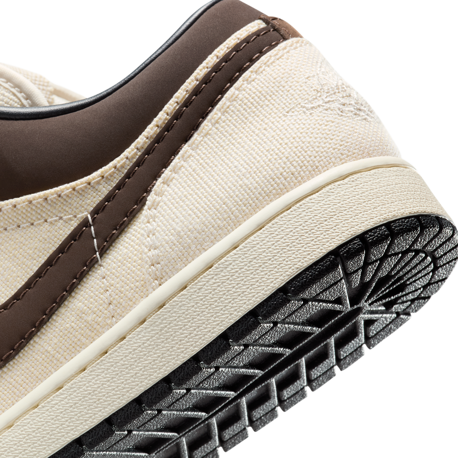 Jordan 1 Low Premium Pale Ivory Off Noir Baroque Brown