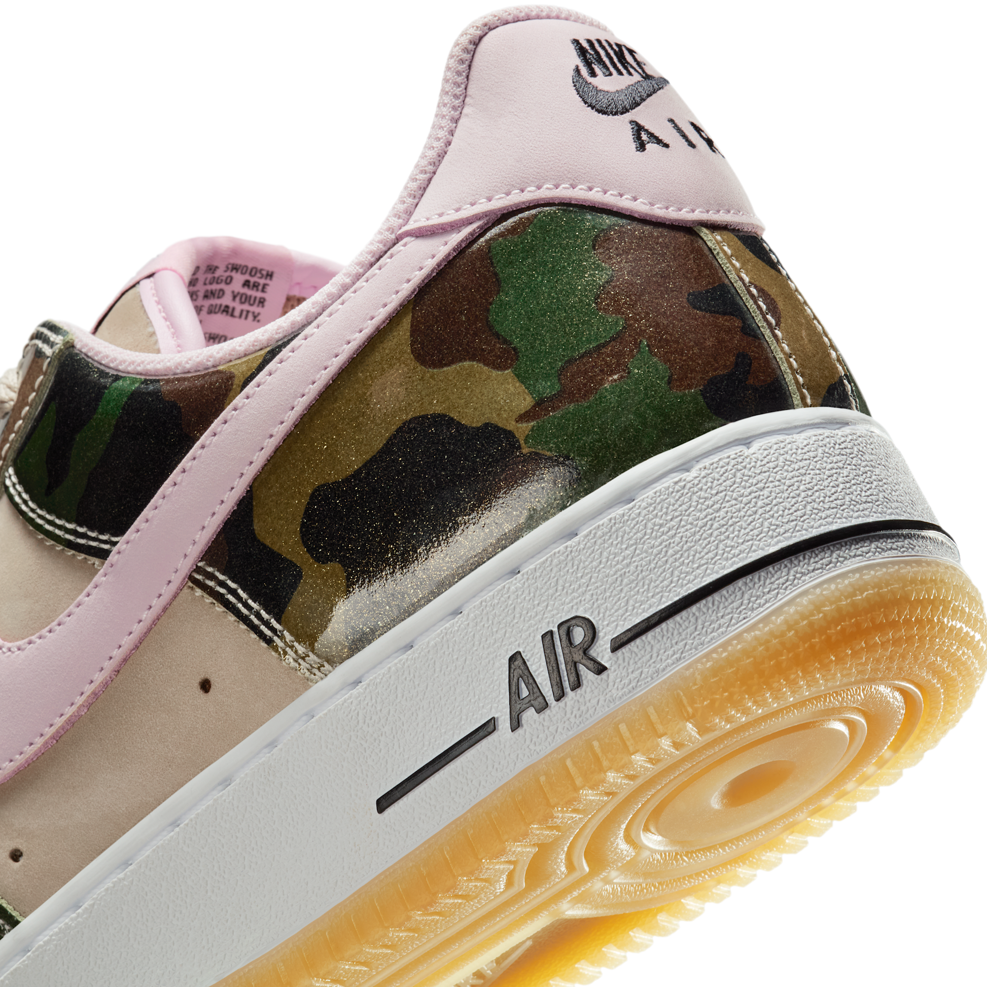 Nike Air Force 1 Low '07 LV8 Patent Camo Pink