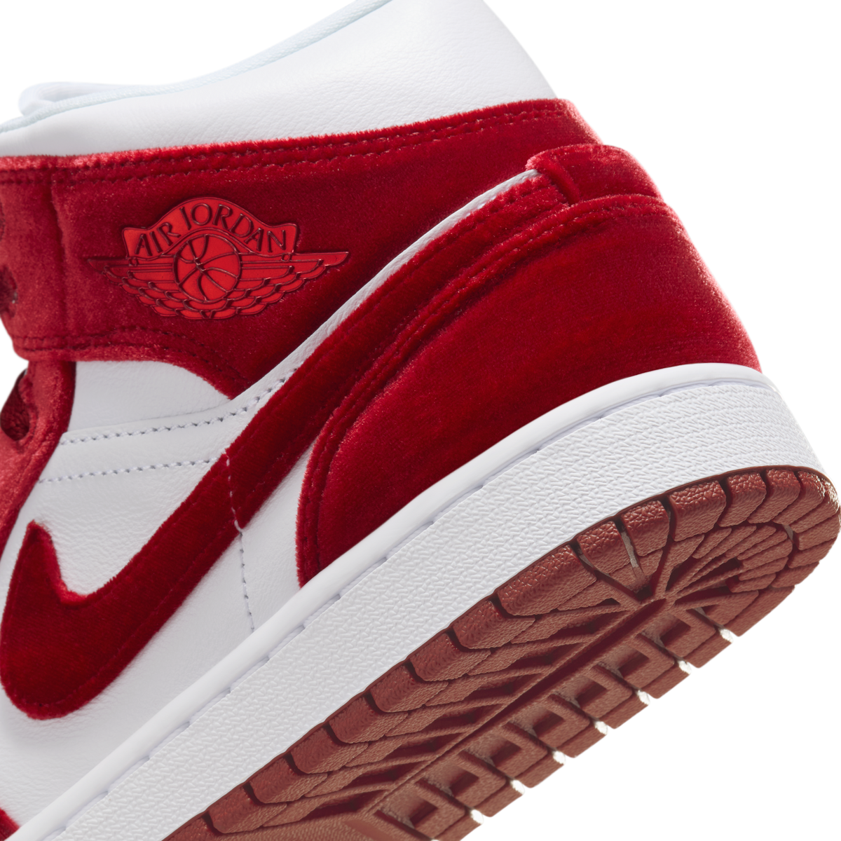 Jordan 1 Mid SE Red Velvet (Women's)