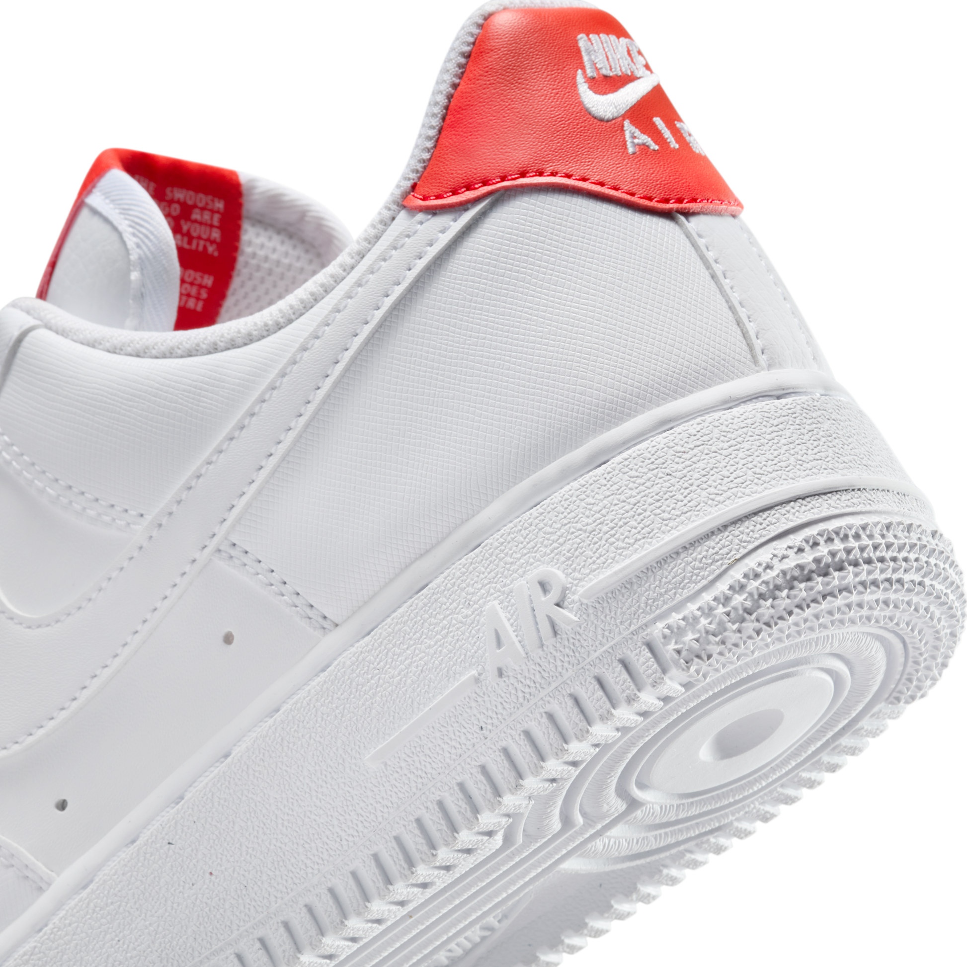 Nike Air Force 1 Low '07 White Pink Foam Metallic Silver Light Crimson (Women's)