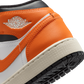 Jordan 1 Mid Black Toe Starfish
