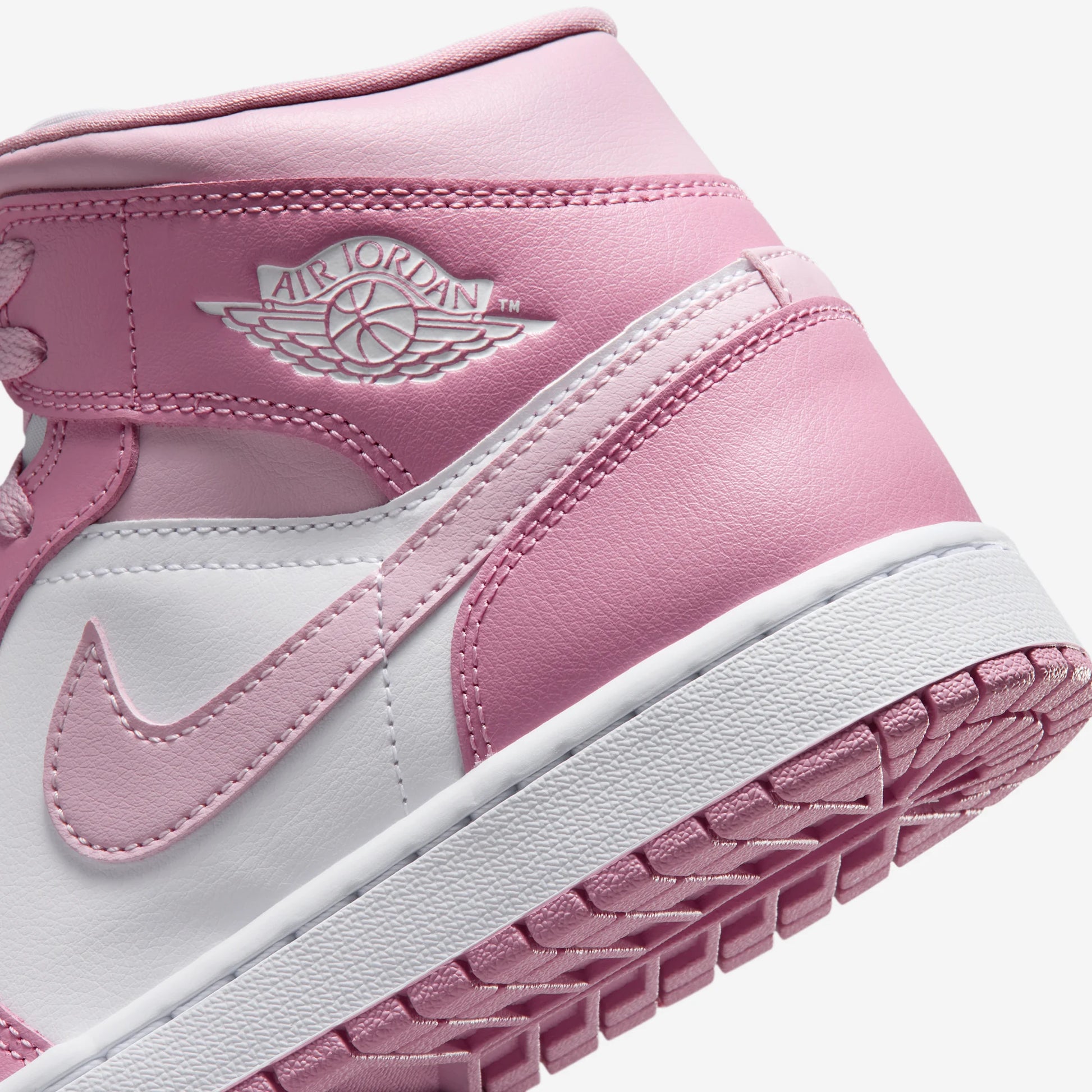 Jordan 1 Mid Elemental Pink Iced Carmine (Women's)