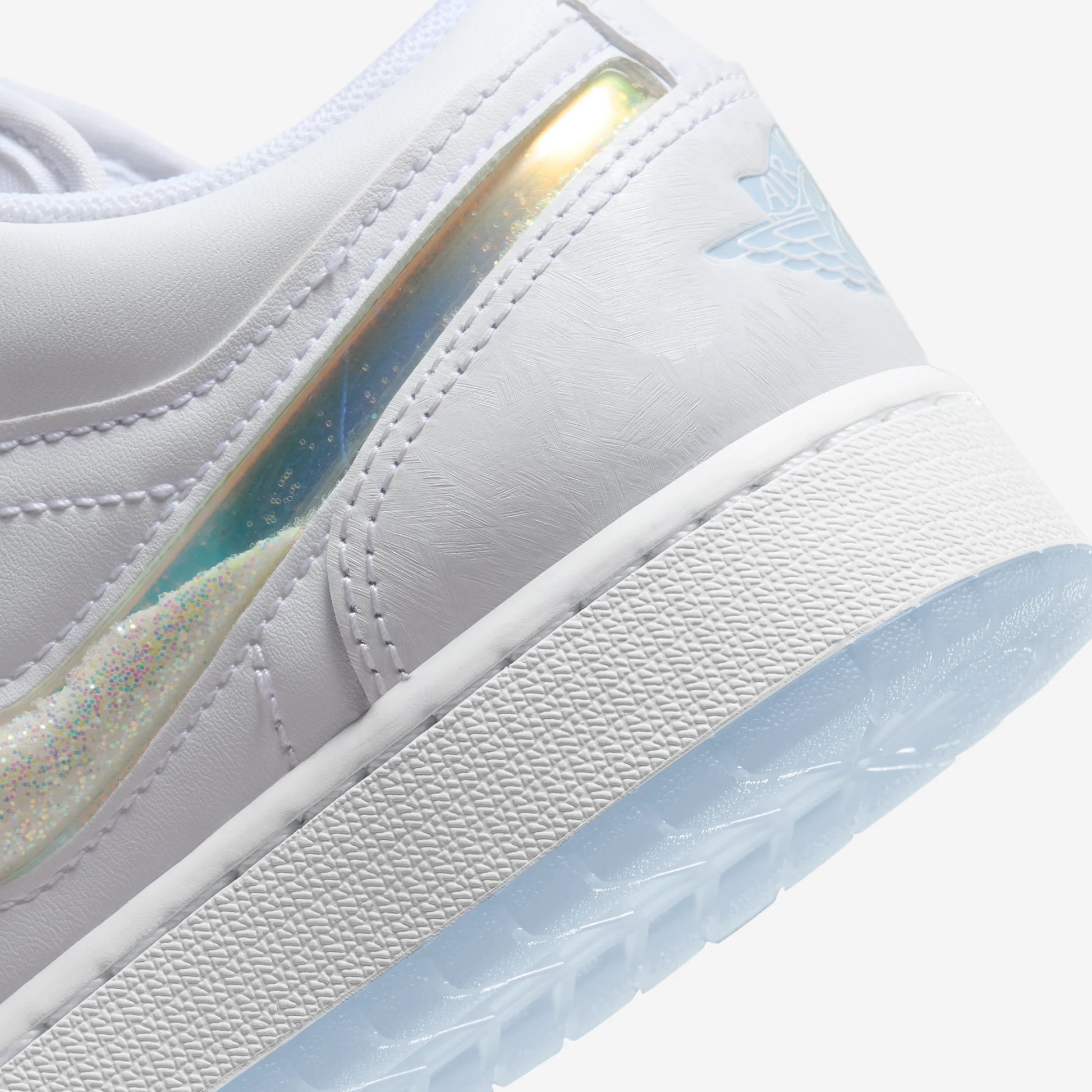 Jordan 1 Low SE Glitter Swoosh (GS)