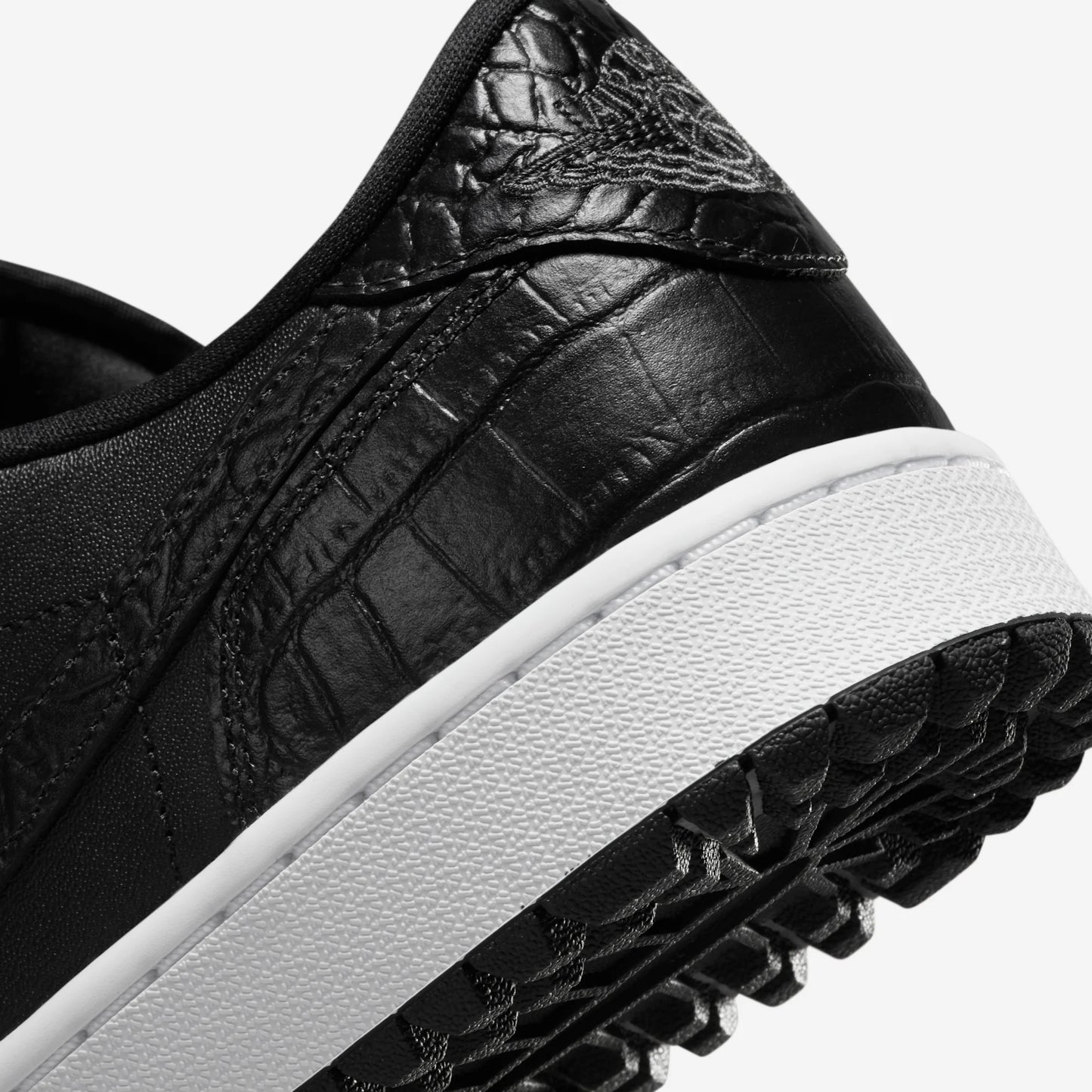 Jordan 1 Retro Low Golf Black Croc