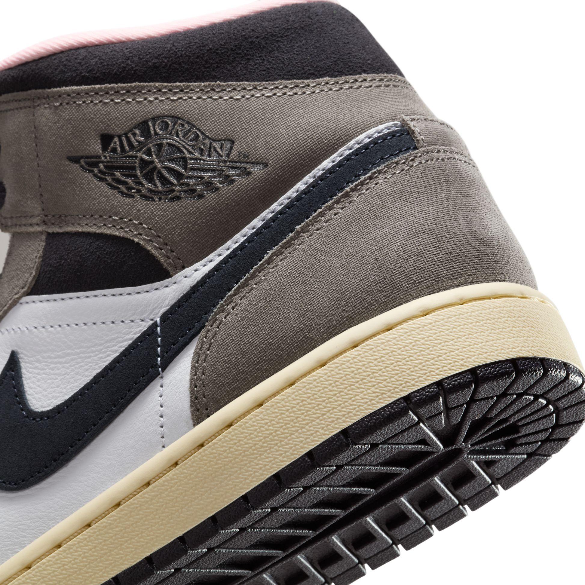 Jordan 1 Mid SE White Cave Stone