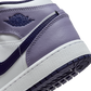 Jordan 1 Mid White Sky J Purple (GS)