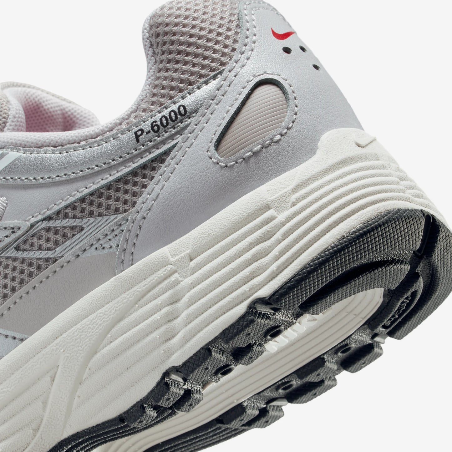 Nike P-6000 College Grey Phantom Fire Red (GS)