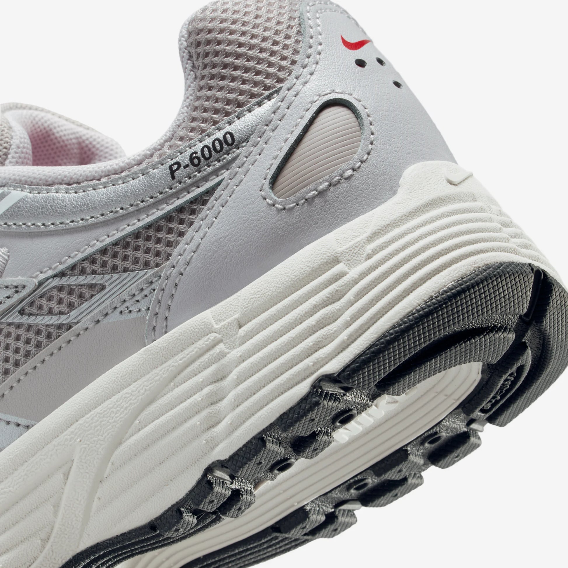 Nike P-6000 College Grey Phantom Fire Red (GS)