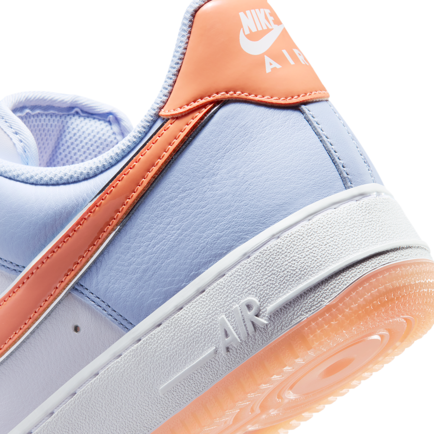 Nike Air Force 1 Low '07 Hydrogen Blue Orange Frost