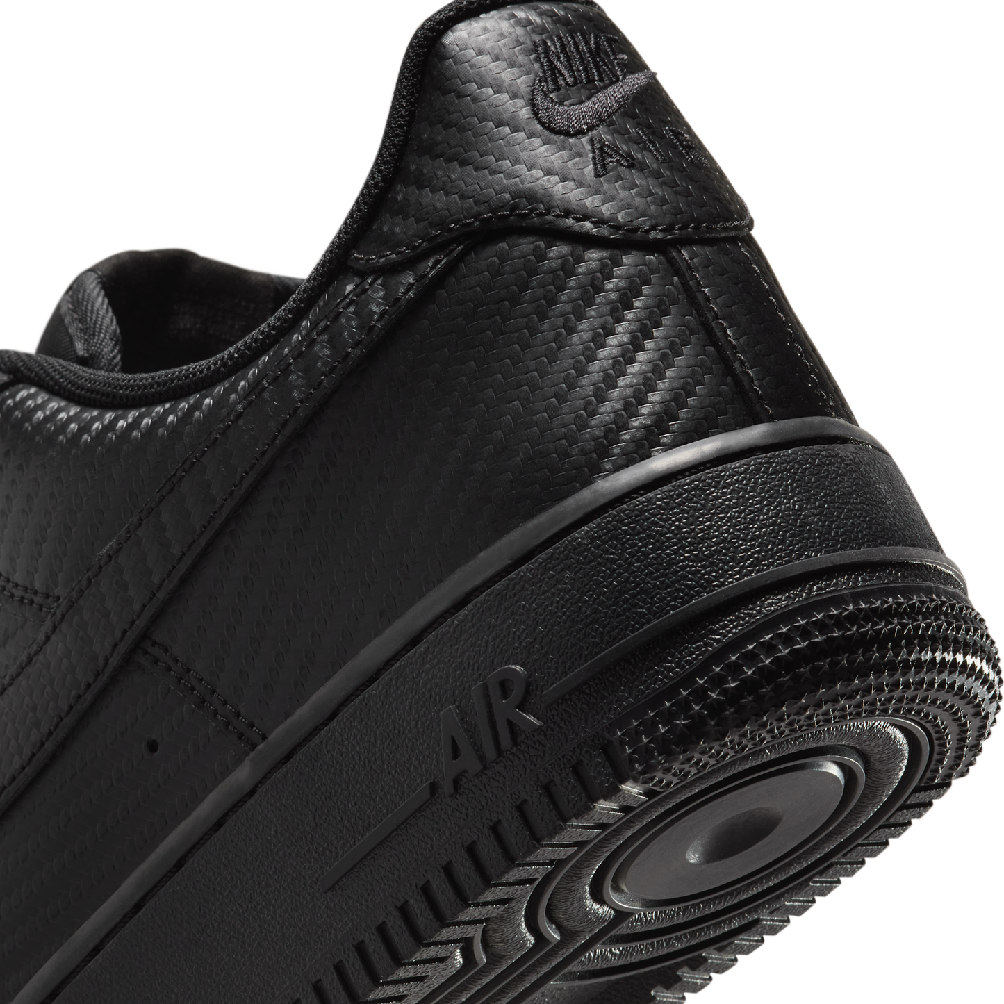Nike Air Force 1 Low Black Carbon Fiber