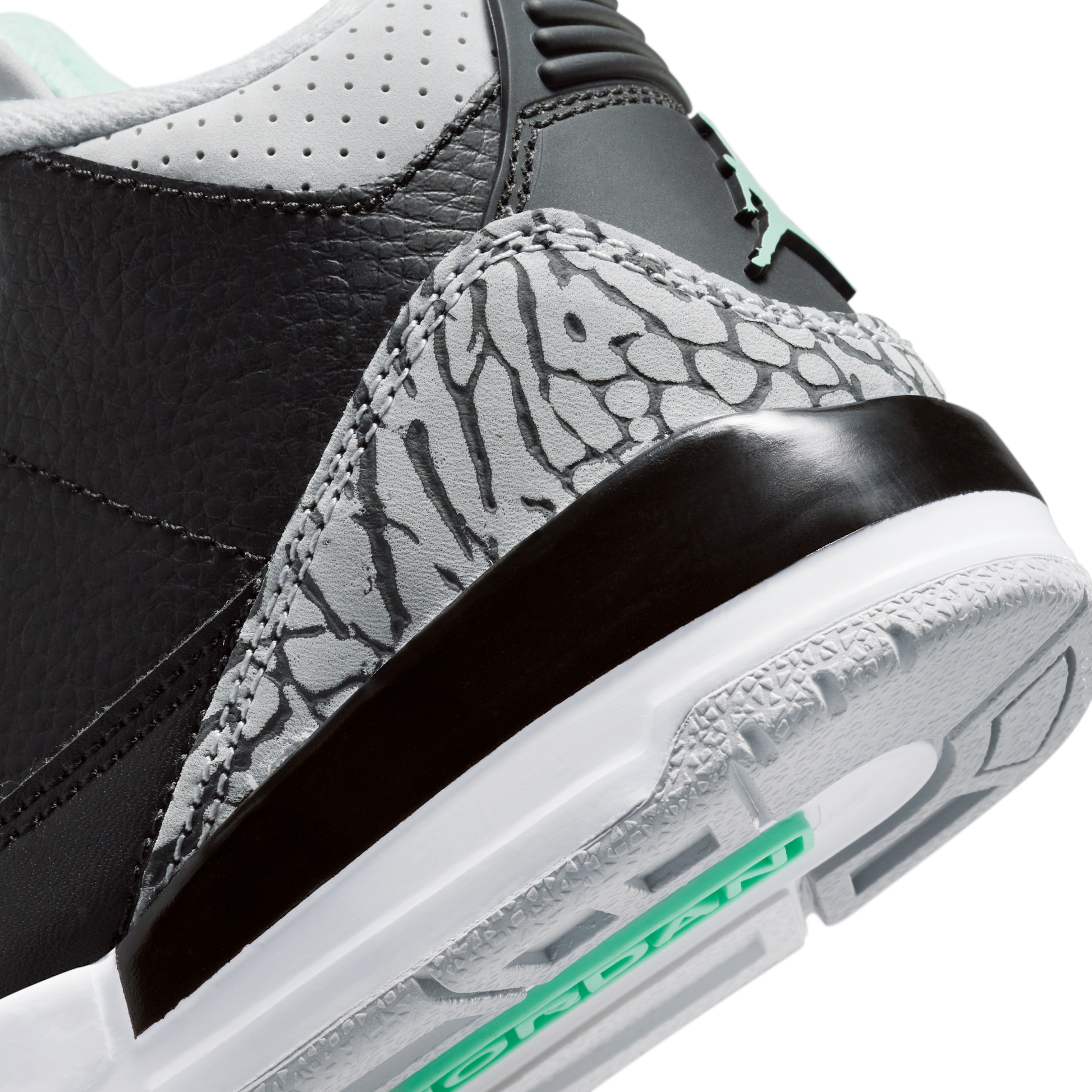Jordan 3 Retro Green Glow (PS)