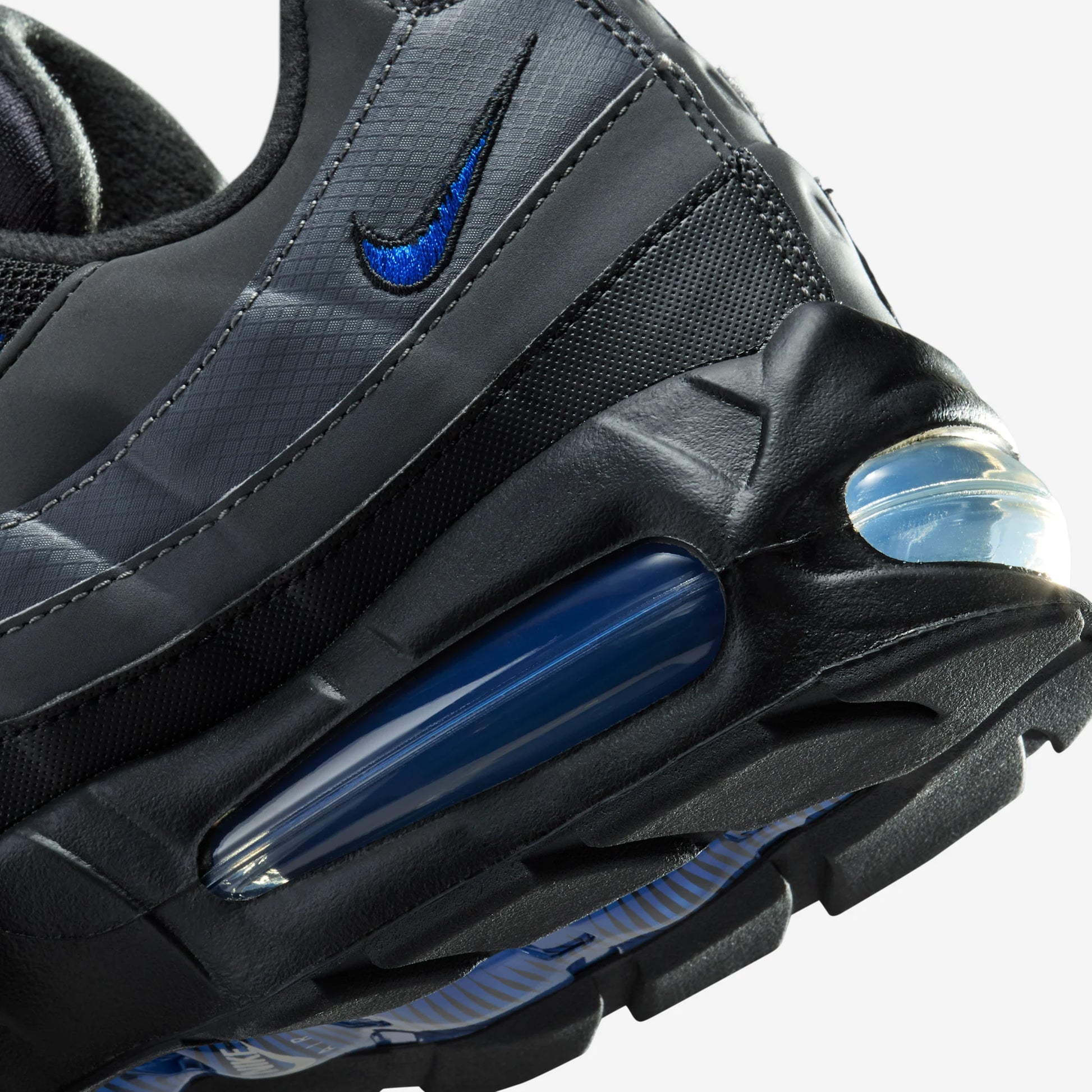 Nike Air Max 95 Big Bubble Black Game Royal