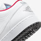 Jordan 1 Low White Gym Red Black (GS)