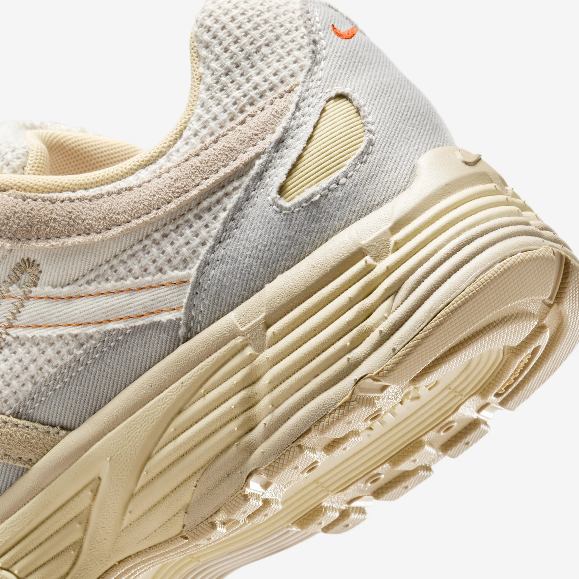 Nike P-6000 College Grey Khaki Safety Orange
