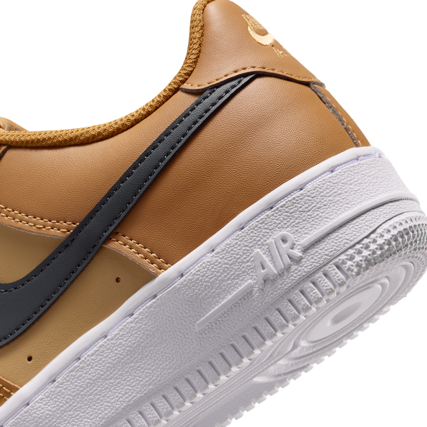 Nike Air Force 1 Low Wheat Club Gold White Anthracite (GS)
