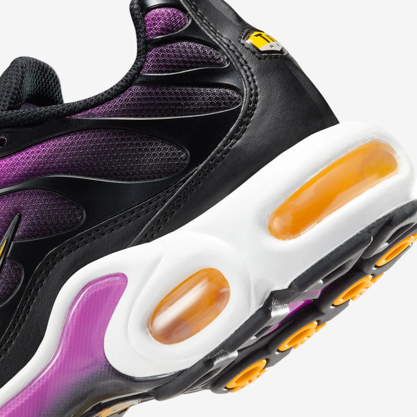 Nike Air Max Plus Black Laser Orange White Hyper Violet (Women's)