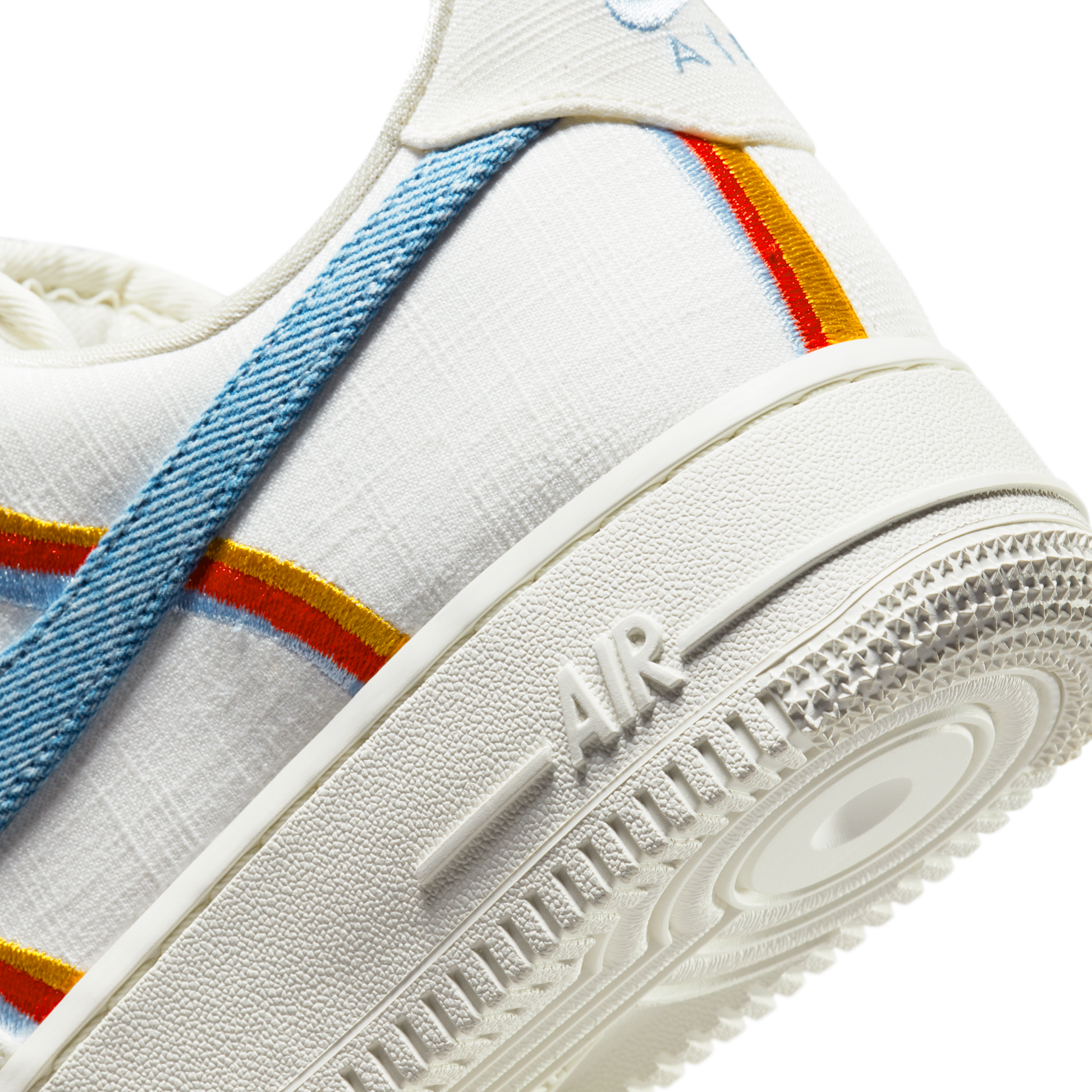Nike Air Force 1 Low Sail Denim Swoosh (Women's)