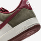 Nike Air Force 1 Low '07 LV8 Cargo Khaki Pale Ivory Dark Team Red