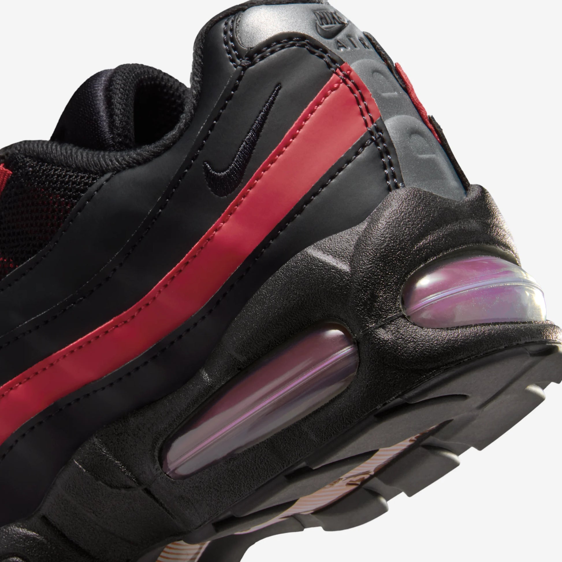 Nike Air Max 95 Black Team Crimson (GS)