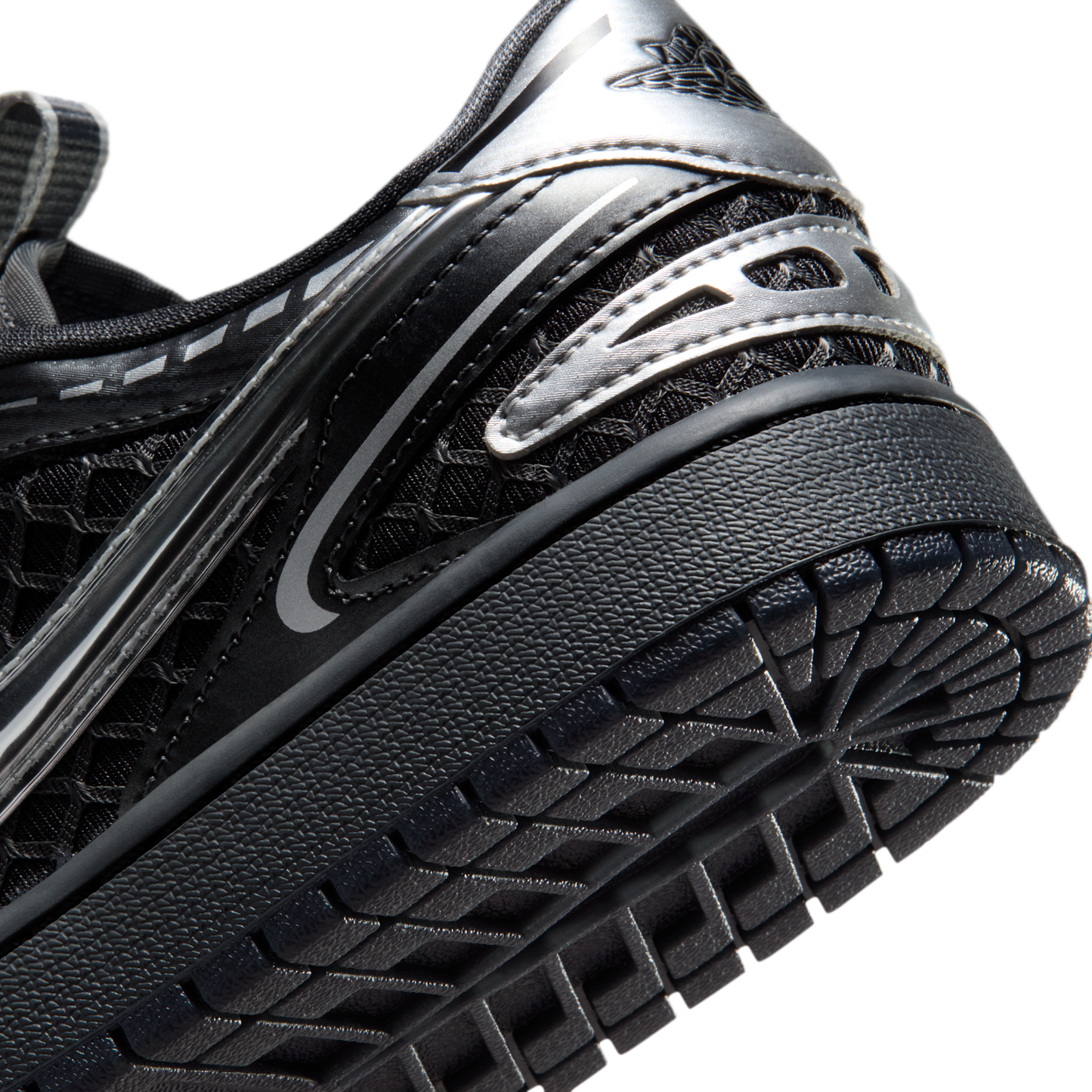Jordan 1 Low Method of Make V3 Black Metallic Silver (Women's)