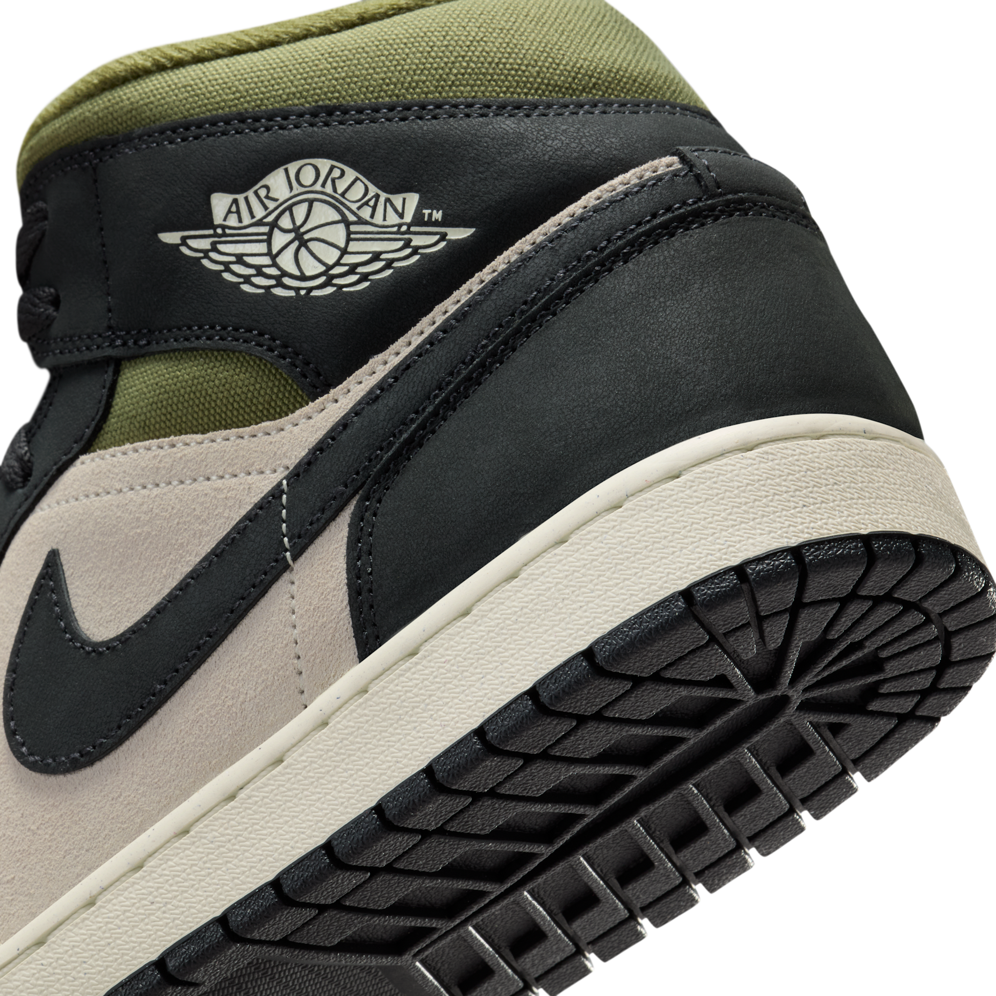 Jordan 1 Mid SE Off Noir Medium Olive