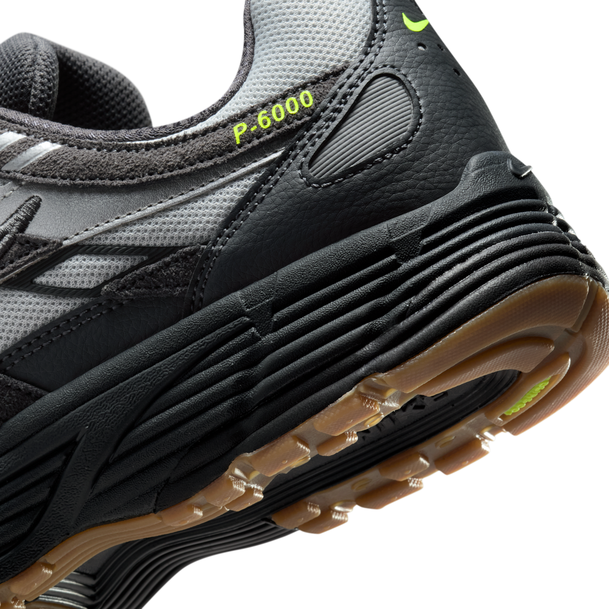 Nike P-6000 Grey Fog Volt Black
