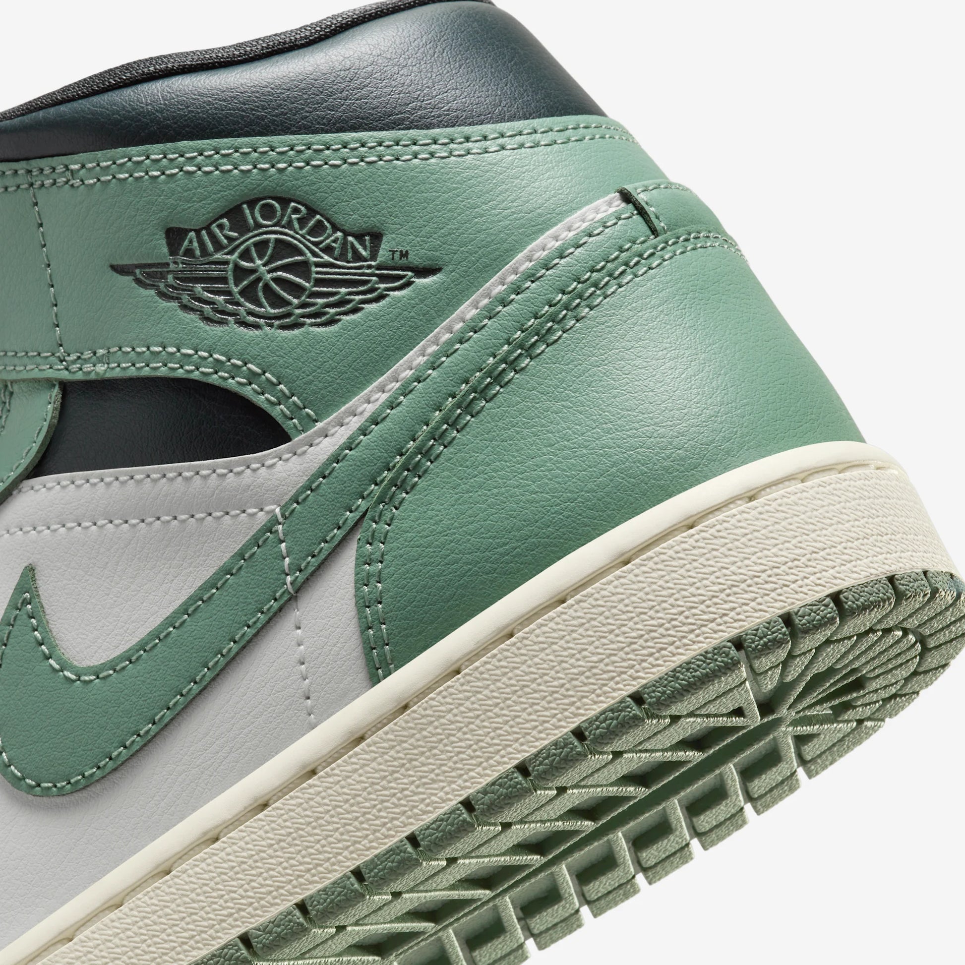 Jordan 1 Mid Jade Smoke (Women's)
