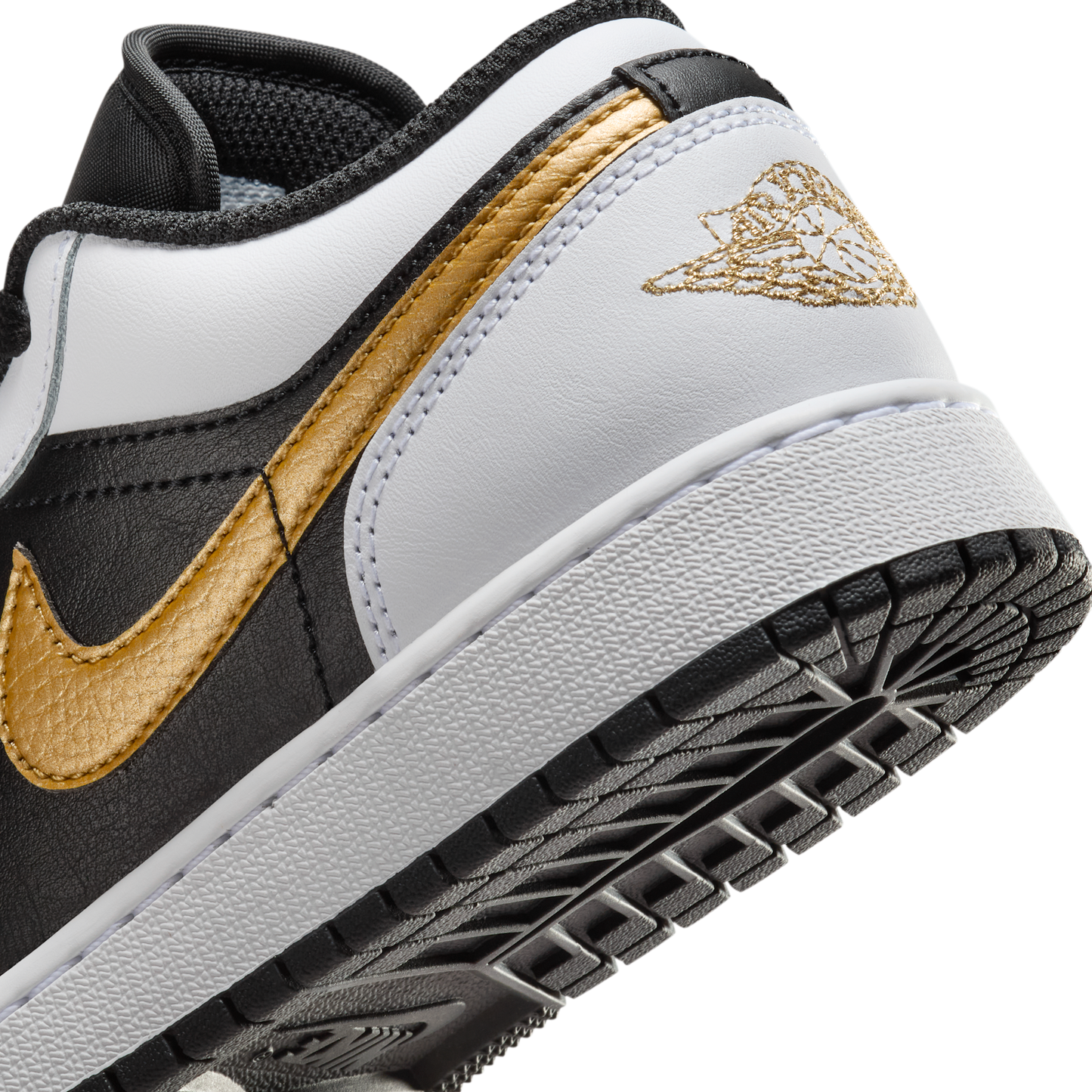 Jordan 1 Low Gold Swoosh (GS)