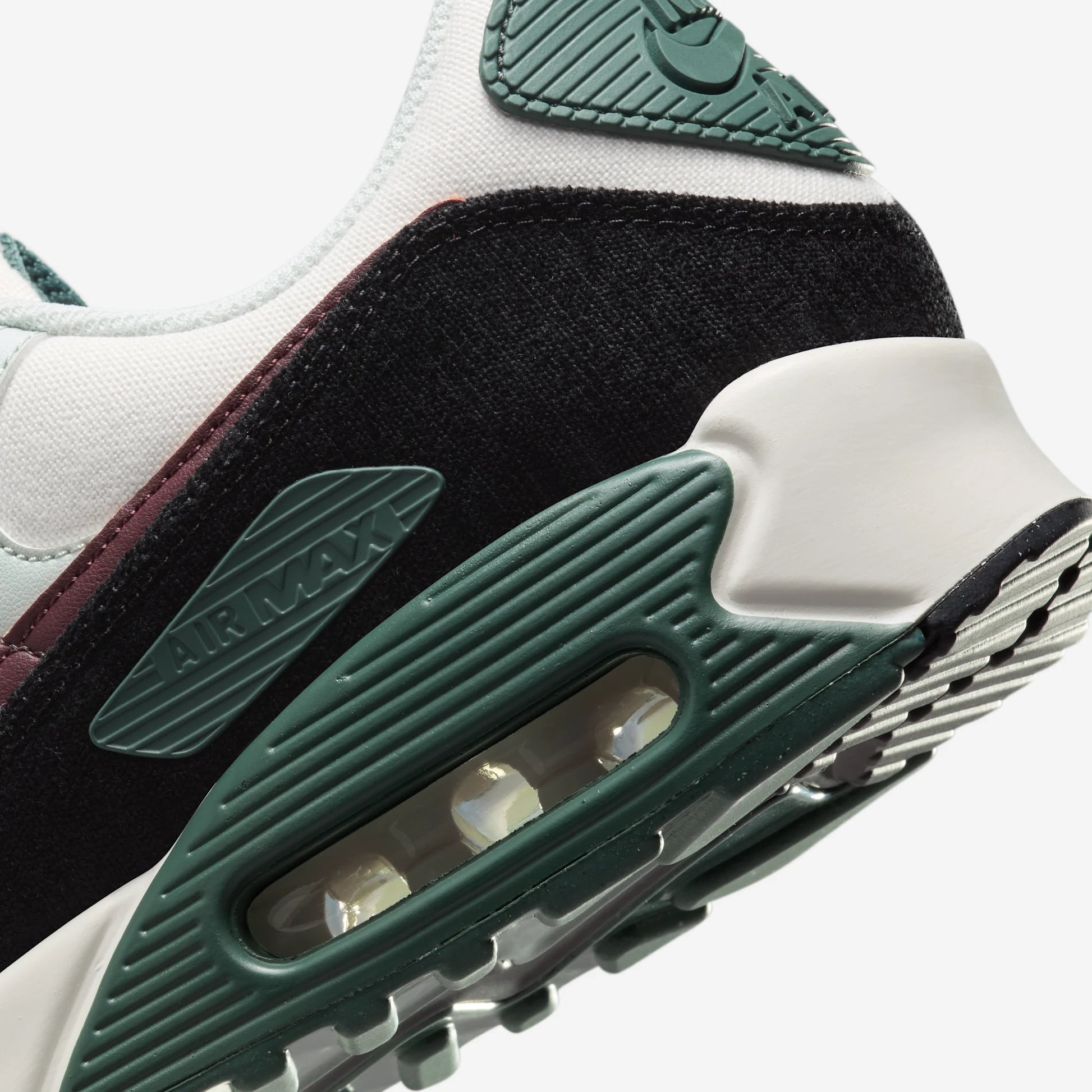 Nike Air Max 90 Burgundy Crush Vintage Green