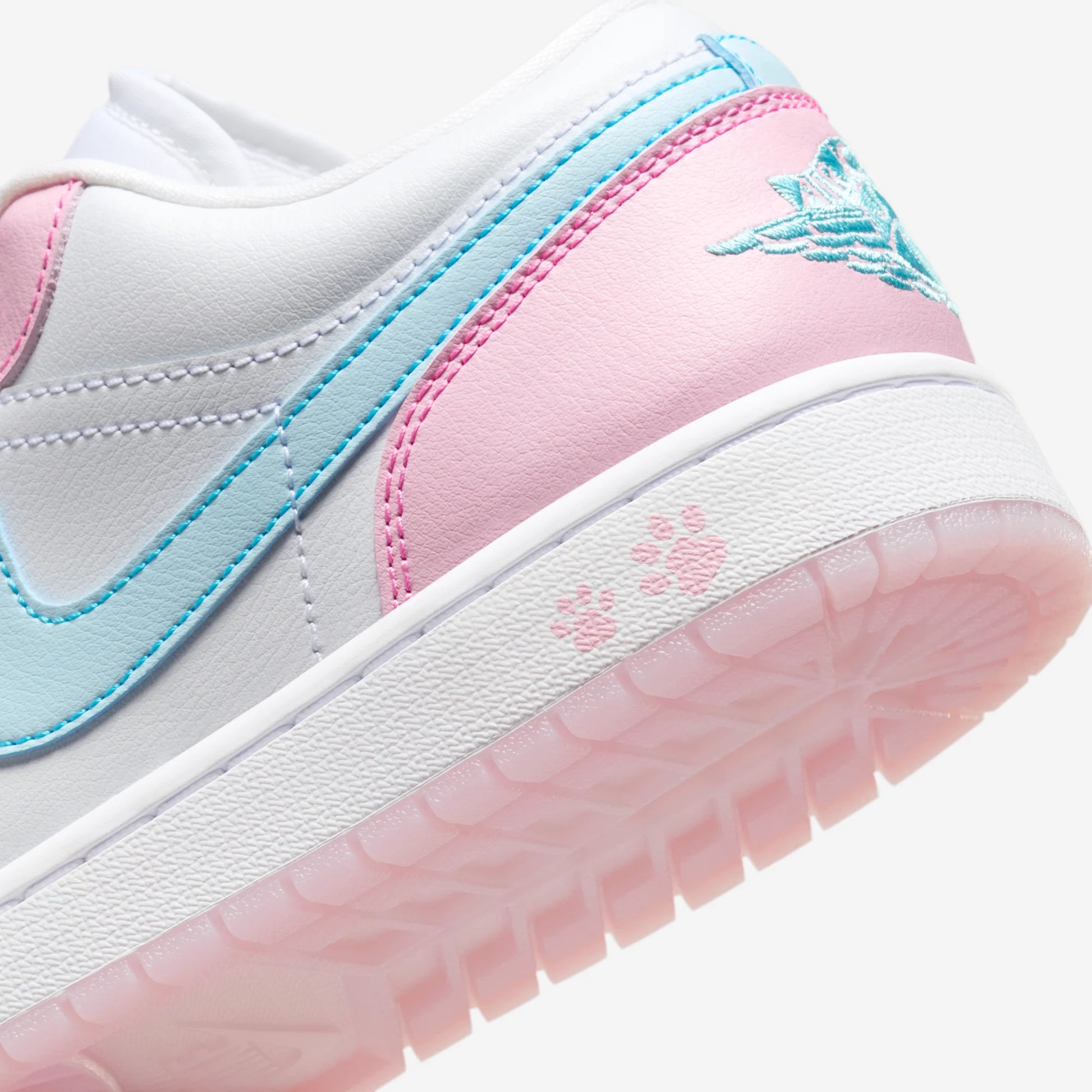 Jordan 1 Low SE Paw Print Pink Foam (Women's)