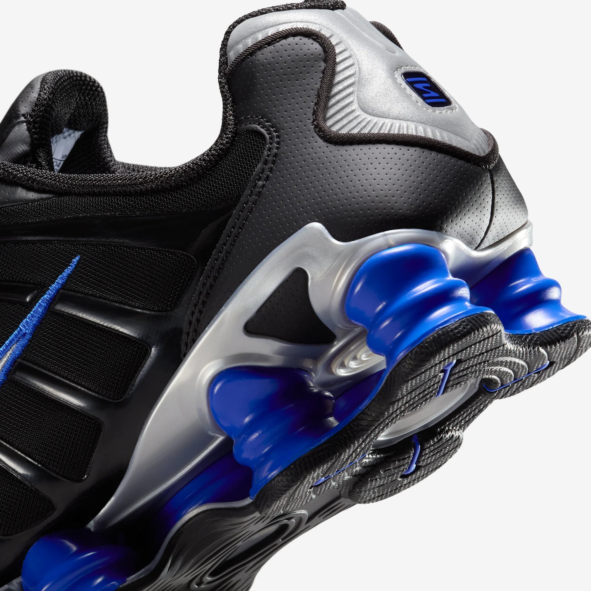 Nike Shox TL Black Racer Blue Metallic Silver