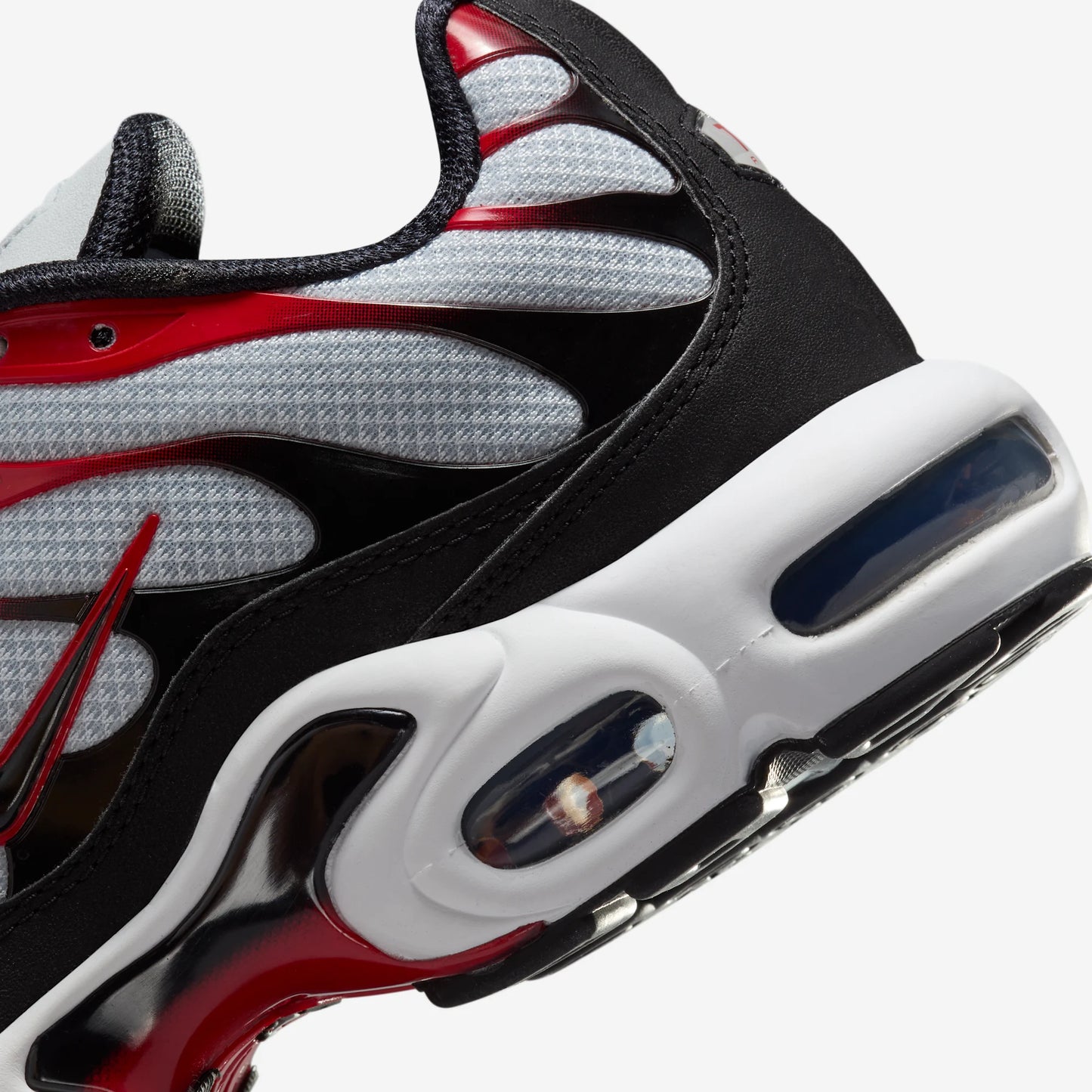 Nike Air Max Plus Pure Platinum Black University Red