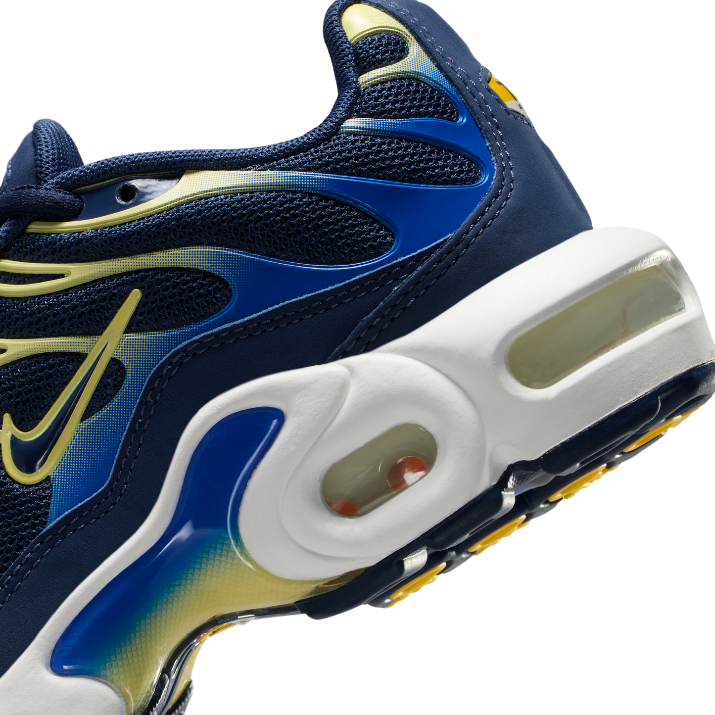 Nike Air Max Plus Midnight Navy Soft Yellow (GS)
