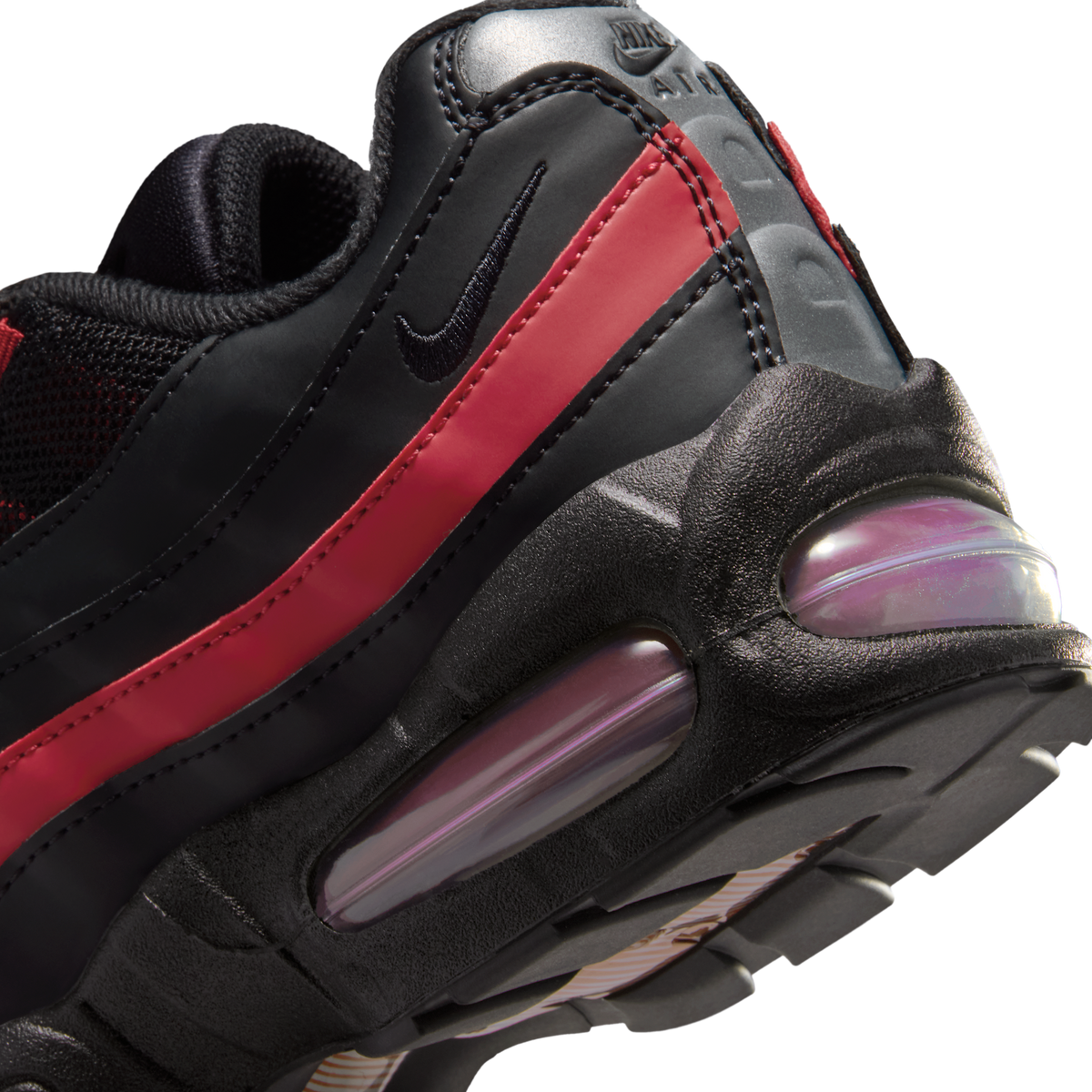 Nike Air Max 95 Black Team Crimson (GS)