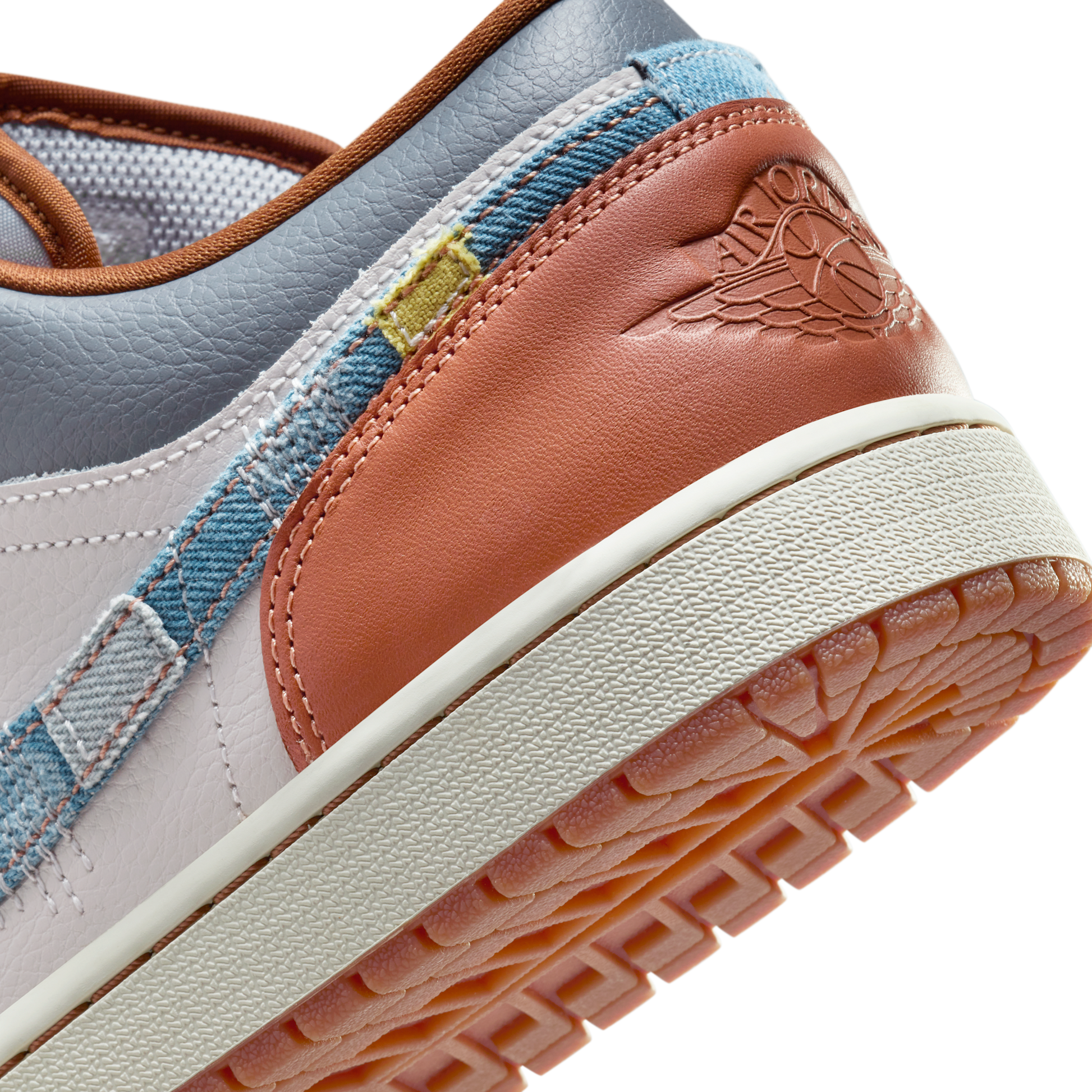 Jordan 1 Low SE Phantom Repaired Denim Swoosh
