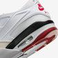 Jordan 4 RM White Black Neutral Grey Varsity Red (GS)