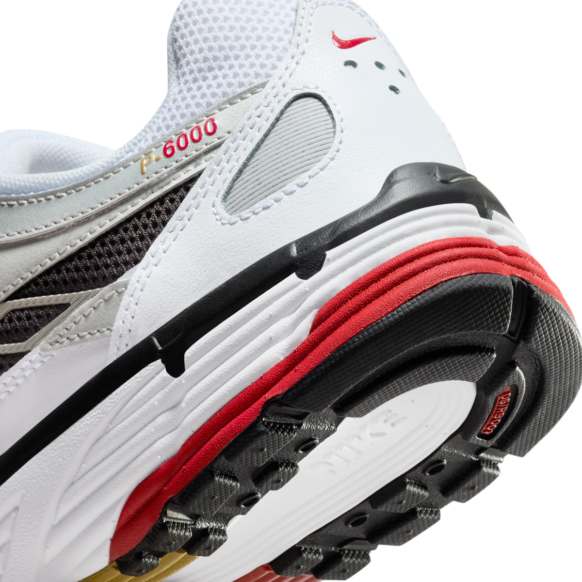 Nike P-6000 Platinum Varsity Red